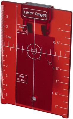 Product image TARGET PLATE RED