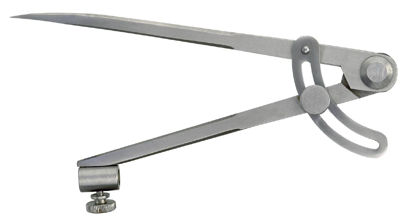 DRAWING COMPASS F.PENCIL 175MM Precision measuring instruments Limit