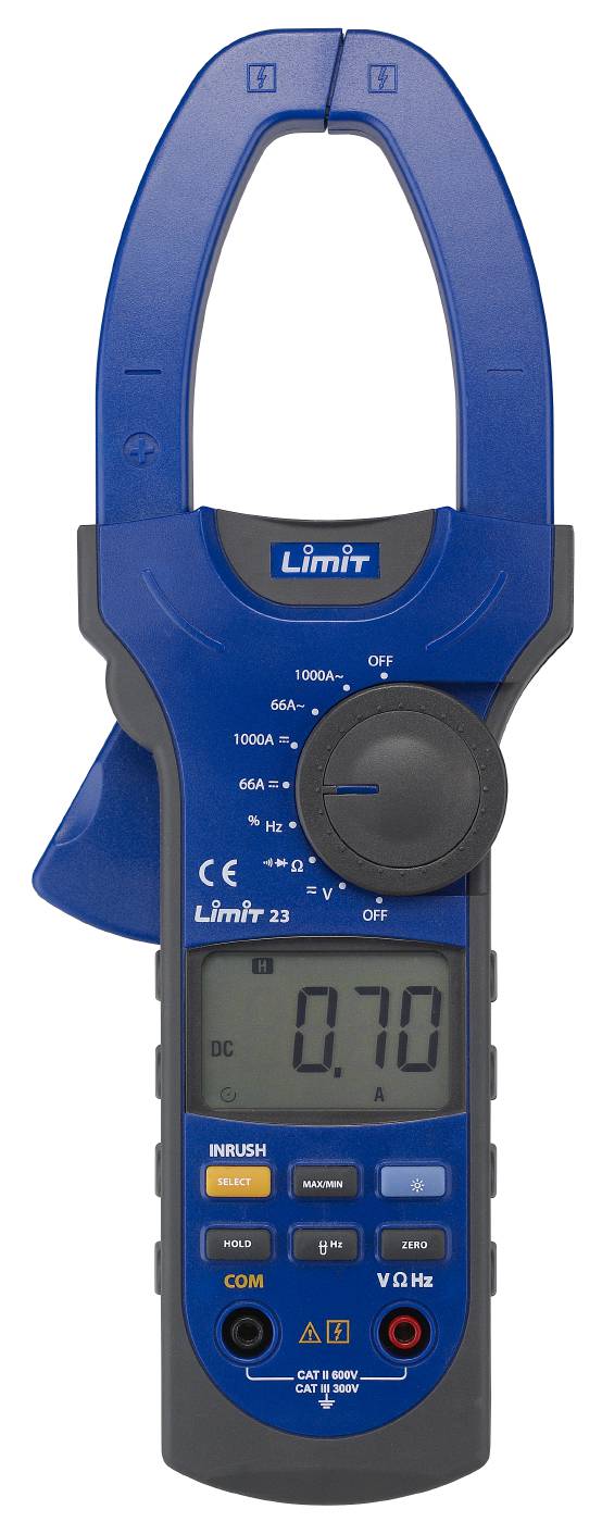 DIGITAL CLAMP METER LIMIT 23 Precision measuring instruments Limit